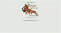 Desktop Screenshot of desertboxers.com